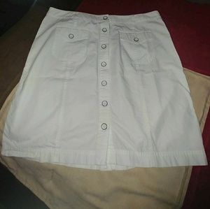 White Short Skirt